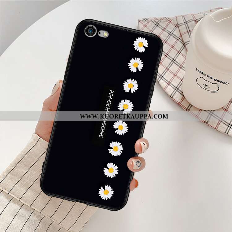 Kuori iPhone 6/6s, Kuoret iPhone 6/6s, Kotelo iPhone 6/6s Pehmeä Neste Päivänkakkara Musta Mustat