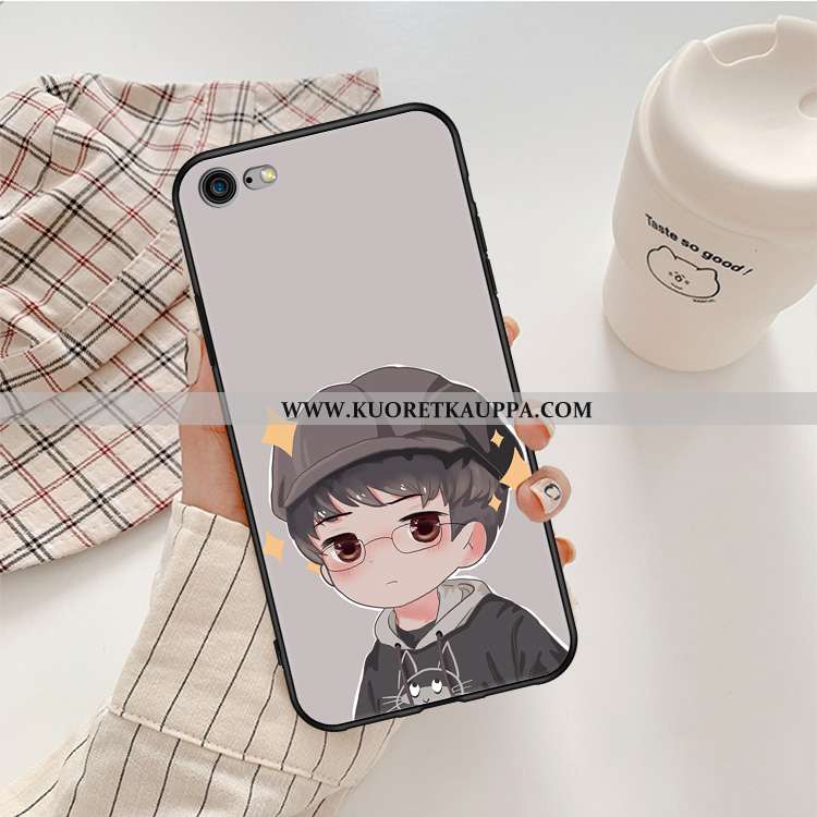 Kuori iPhone 6/6s, Kuoret iPhone 6/6s, Kotelo iPhone 6/6s Pehmeä Neste Päivänkakkara Musta Mustat