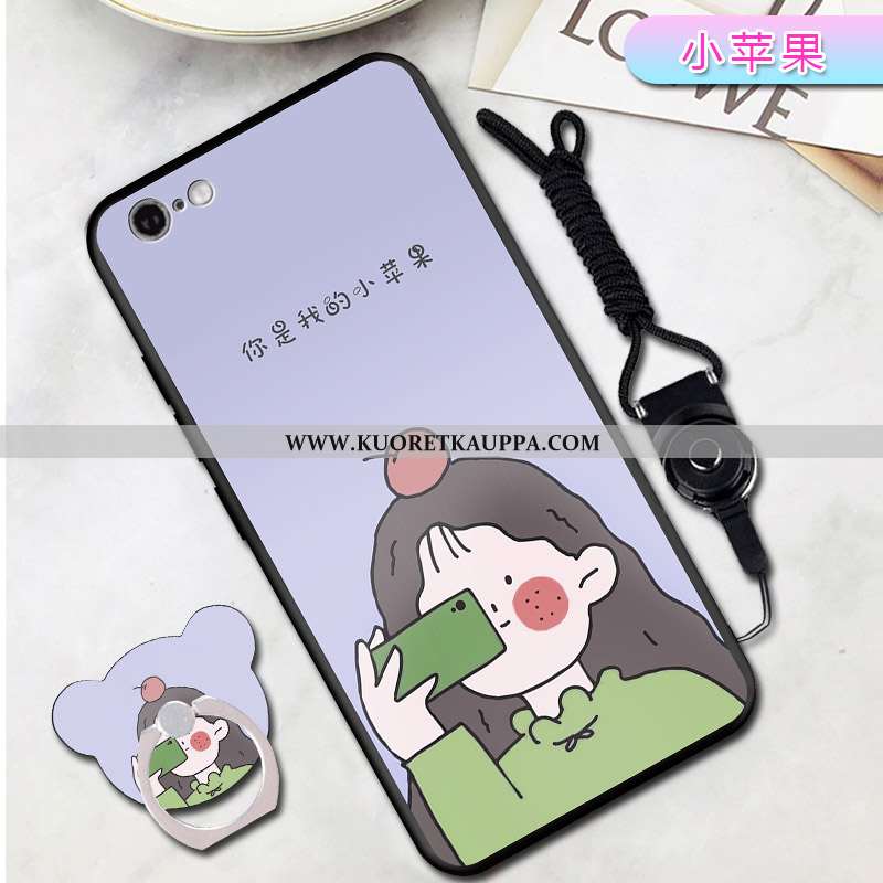 Kuori iPhone 6/6s, Kuoret iPhone 6/6s, Kotelo iPhone 6/6s Pehmeä Neste Silikoni Tuki All Inclusive P