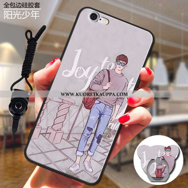 Kuori iPhone 6/6s, Kuoret iPhone 6/6s, Kotelo iPhone 6/6s Pehmeä Neste Suojaus Puhelimen Persoonalli