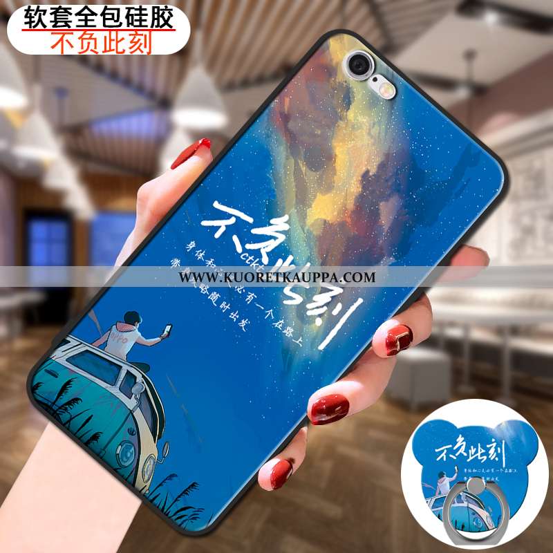 Kuori iPhone 6/6s, Kuoret iPhone 6/6s, Kotelo iPhone 6/6s Pehmeä Neste Suojaus Puhelimen Tila Tuki S