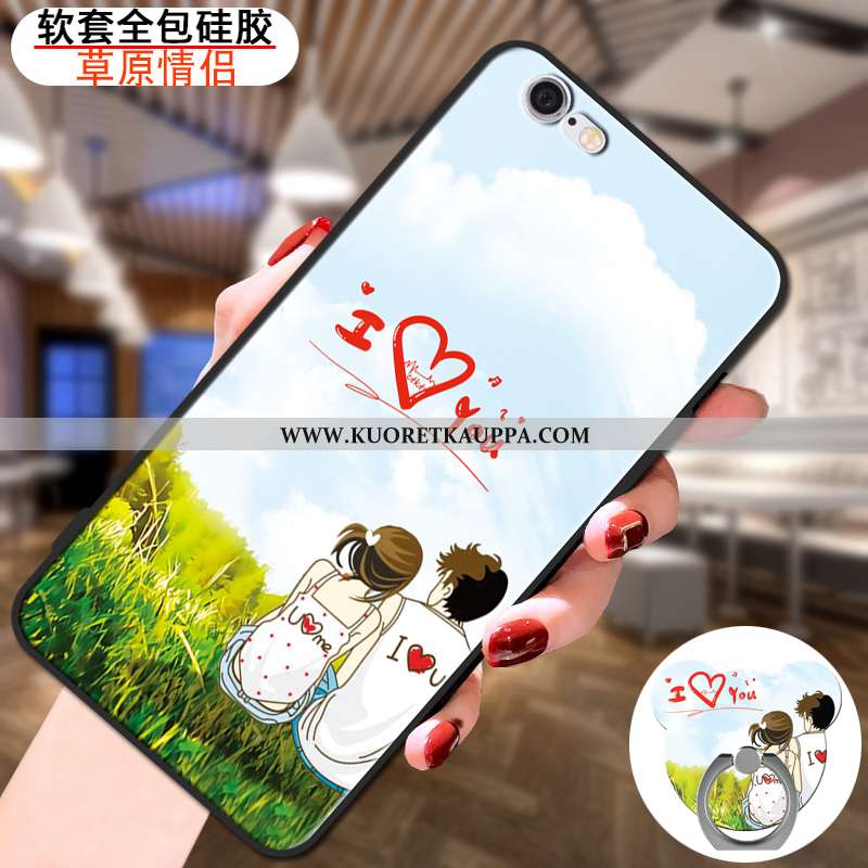 Kuori iPhone 6/6s, Kuoret iPhone 6/6s, Kotelo iPhone 6/6s Pehmeä Neste Suojaus Puhelimen Tila Tuki S