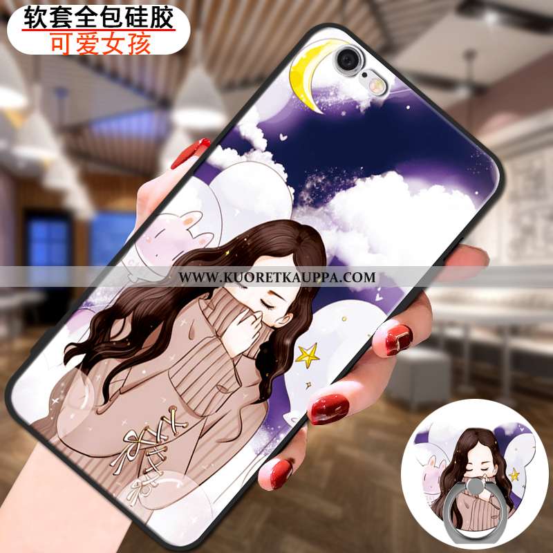 Kuori iPhone 6/6s, Kuoret iPhone 6/6s, Kotelo iPhone 6/6s Pehmeä Neste Suojaus Puhelimen Tila Tuki S