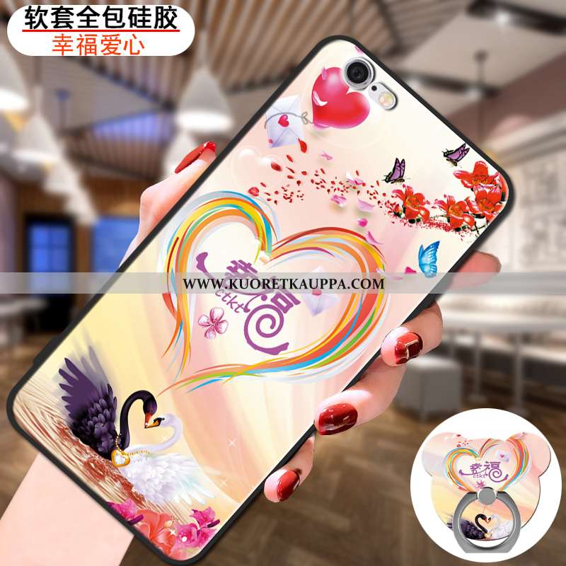 Kuori iPhone 6/6s, Kuoret iPhone 6/6s, Kotelo iPhone 6/6s Pehmeä Neste Suojaus Puhelimen Tila Tuki S