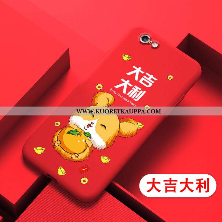 Kuori iPhone 6/6s, Kuoret iPhone 6/6s, Kotelo iPhone 6/6s Persoonallisuus Pehmeä Neste Net Red Suoja