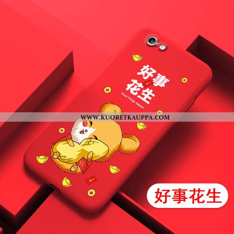 Kuori iPhone 6/6s, Kuoret iPhone 6/6s, Kotelo iPhone 6/6s Persoonallisuus Pehmeä Neste Net Red Suoja