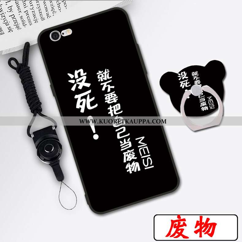 Kuori iPhone 6/6s, Kuoret iPhone 6/6s, Kotelo iPhone 6/6s Sarjakuva Silikoni Valkoinen Puhelimen Yks