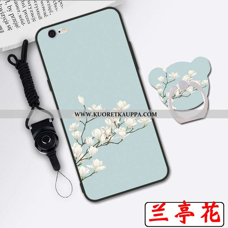 Kuori iPhone 6/6s, Kuoret iPhone 6/6s, Kotelo iPhone 6/6s Sarjakuva Silikoni Valkoinen Puhelimen Yks