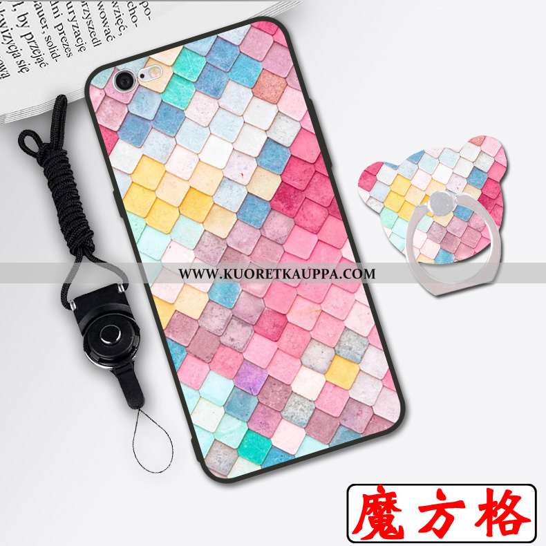 Kuori iPhone 6/6s, Kuoret iPhone 6/6s, Kotelo iPhone 6/6s Sarjakuva Silikoni Valkoinen Puhelimen Yks