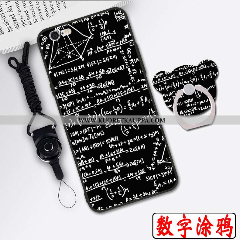 Kuori iPhone 6/6s, Kuoret iPhone 6/6s, Kotelo iPhone 6/6s Sarjakuva Silikoni Valkoinen Puhelimen Yks