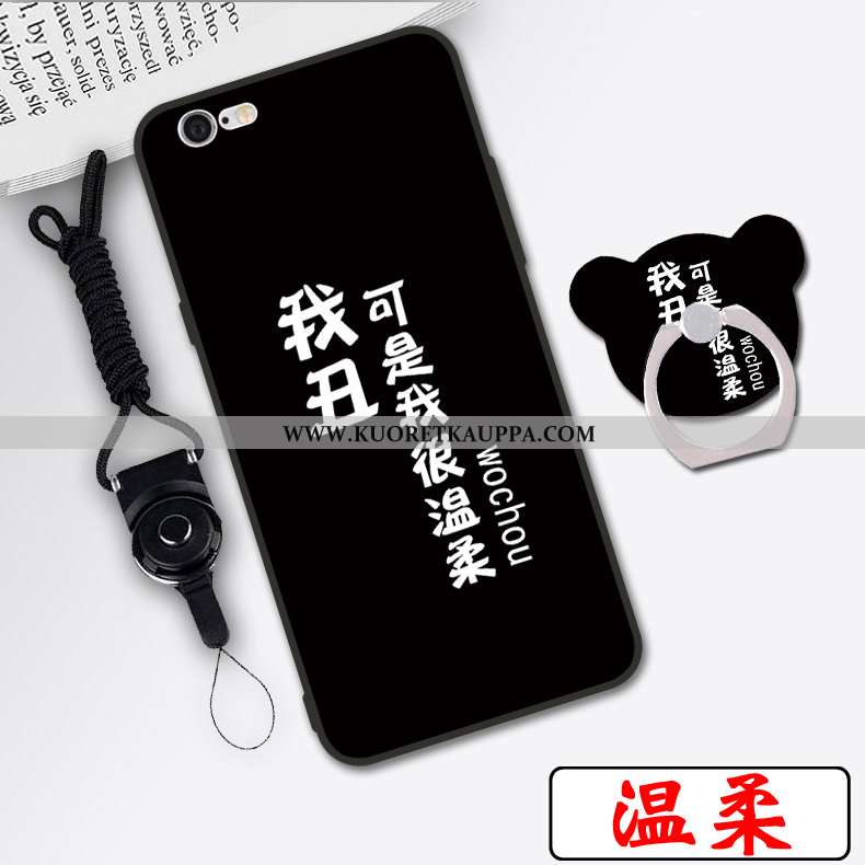 Kuori iPhone 6/6s, Kuoret iPhone 6/6s, Kotelo iPhone 6/6s Sarjakuva Silikoni Valkoinen Puhelimen Yks