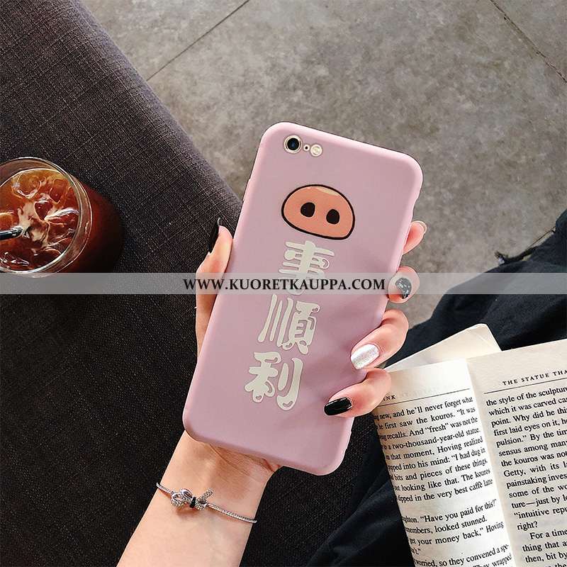 Kuori iPhone 6/6s, Kuoret iPhone 6/6s, Kotelo iPhone 6/6s Silikoni Pesty Suede All Inclusive Pehmeä 