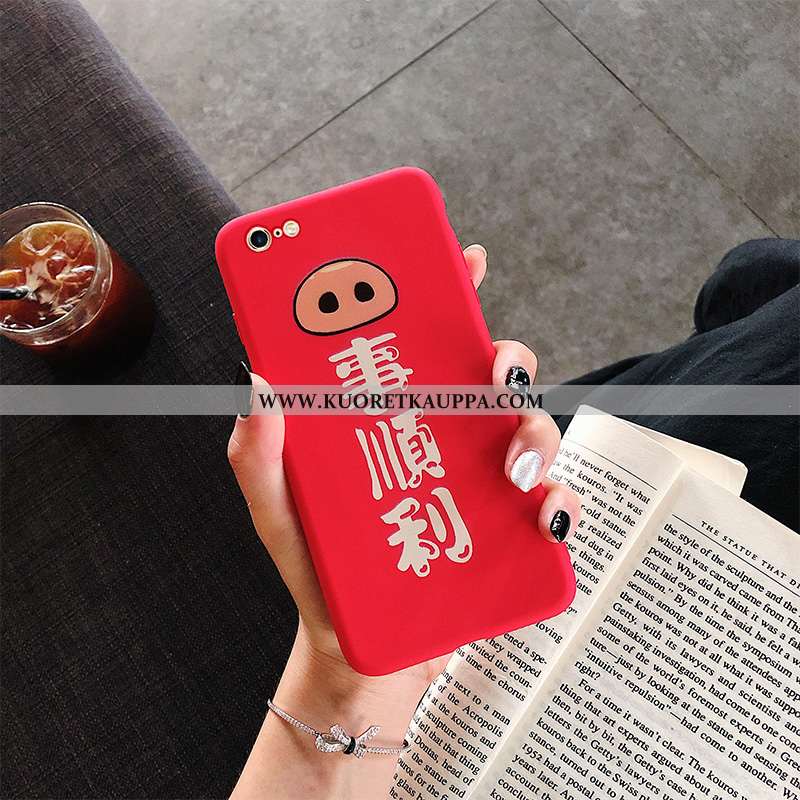 Kuori iPhone 6/6s, Kuoret iPhone 6/6s, Kotelo iPhone 6/6s Silikoni Pesty Suede All Inclusive Pehmeä 