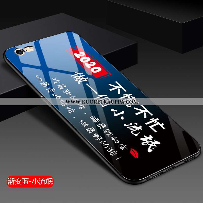 Kuori iPhone 6/6s, Kuoret iPhone 6/6s, Kotelo iPhone 6/6s Silikoni Suojaus Sininen Murtumaton