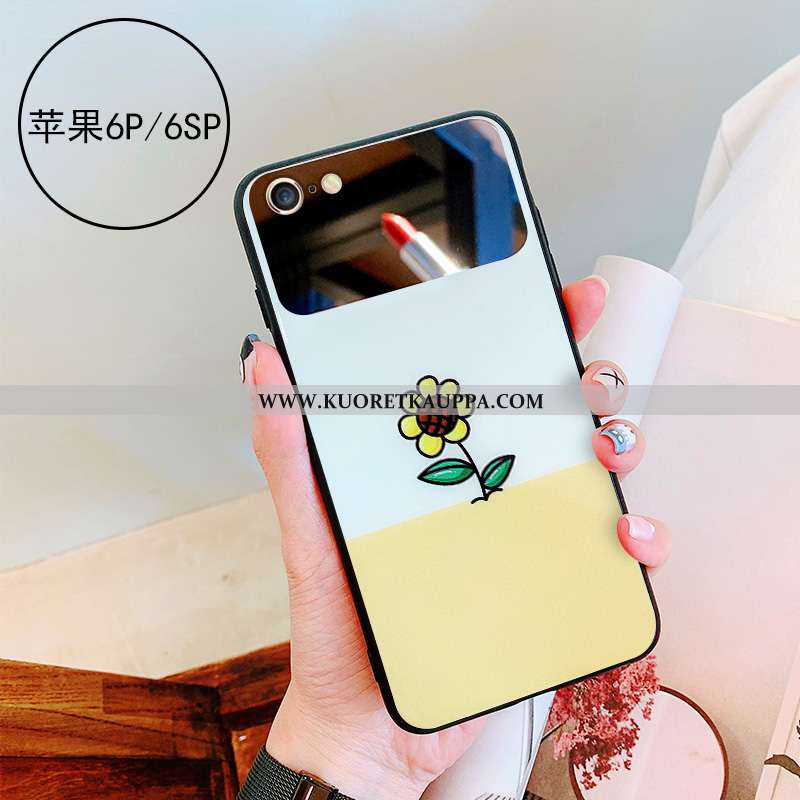 Kuori iPhone 6/6s Plus, Kuoret iPhone 6/6s Plus, Kotelo iPhone 6/6s Plus Lasi Persoonallisuus Peili 