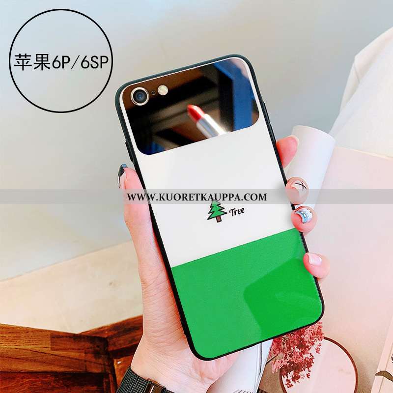 Kuori iPhone 6/6s Plus, Kuoret iPhone 6/6s Plus, Kotelo iPhone 6/6s Plus Lasi Persoonallisuus Peili 