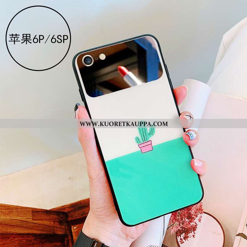 Kuori iPhone 6/6s Plus, Kuoret iPhone 6/6s Plus, Kotelo iPhone 6/6s Plus Lasi Persoonallisuus Peili 