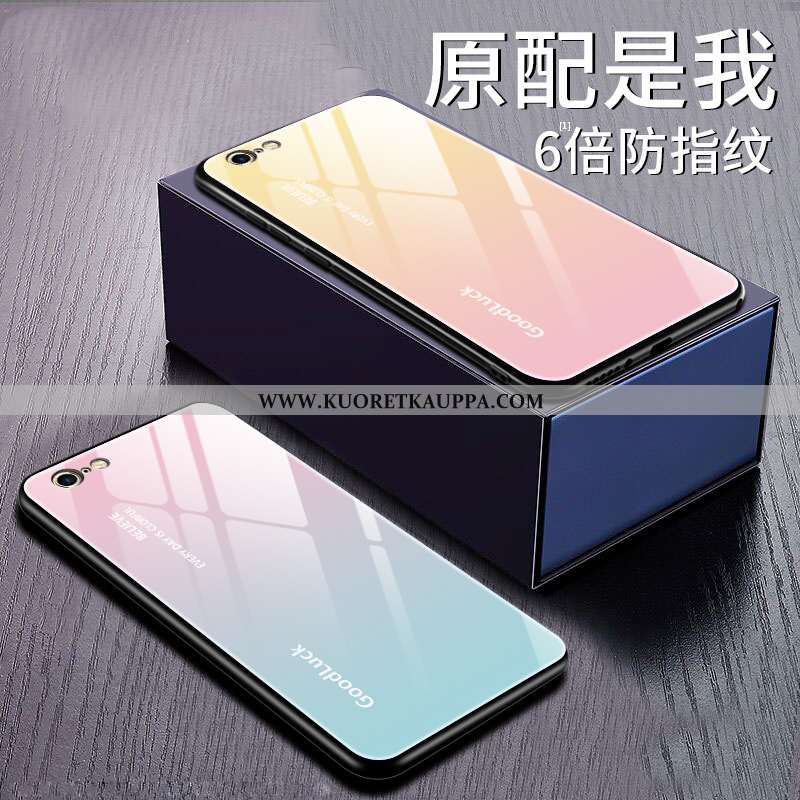 Kuori iPhone 6/6s Plus, Kuoret iPhone 6/6s Plus, Kotelo iPhone 6/6s Plus Lasi Suojaus Puhelimen Pink