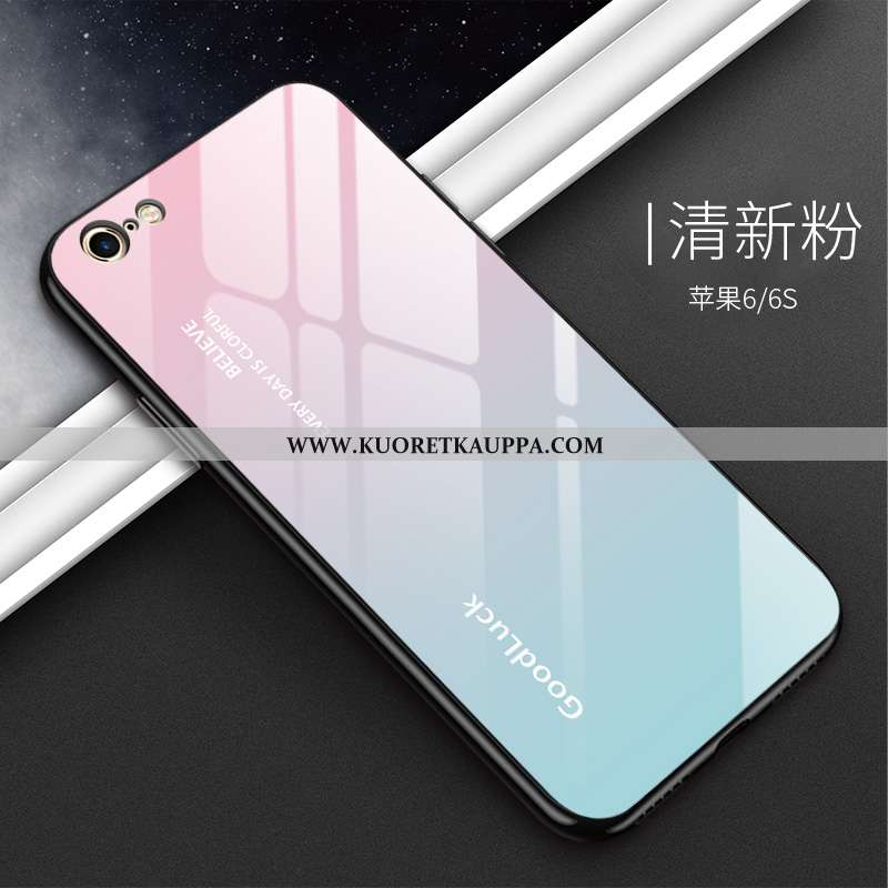 Kuori iPhone 6/6s Plus, Kuoret iPhone 6/6s Plus, Kotelo iPhone 6/6s Plus Lasi Suojaus Puhelimen Pink