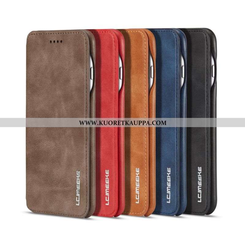 Kuori iPhone 6/6s Plus, Kuoret iPhone 6/6s Plus, Kotelo iPhone 6/6s Plus Nahka Silikoni Uusi Ruskea