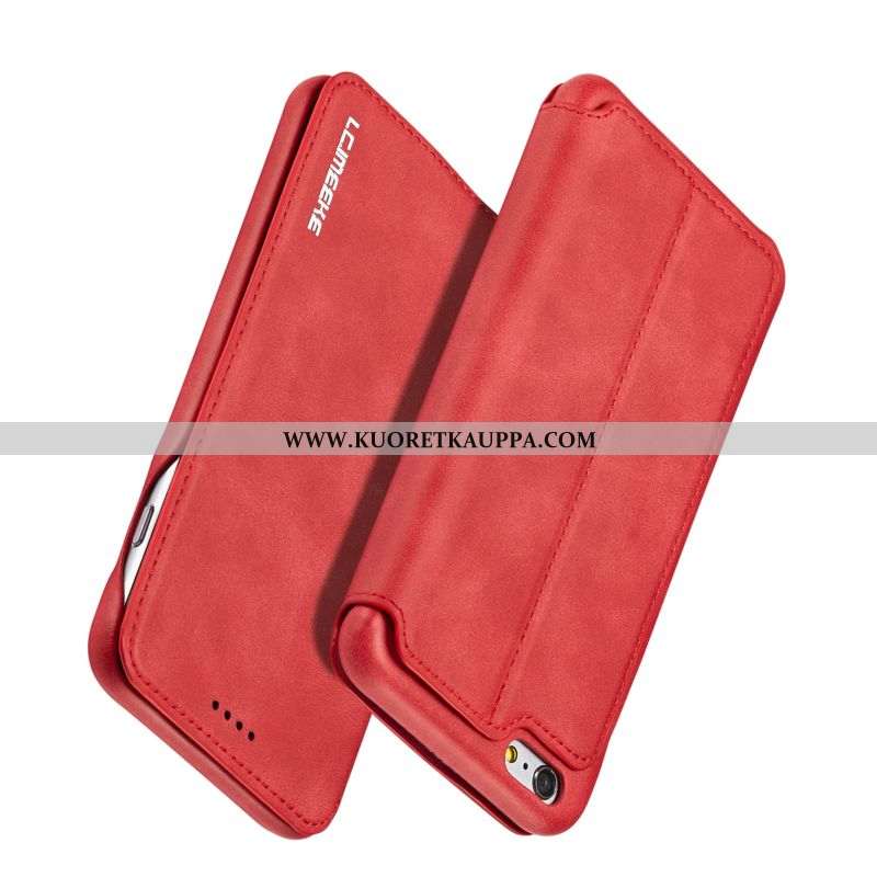 Kuori iPhone 6/6s Plus, Kuoret iPhone 6/6s Plus, Kotelo iPhone 6/6s Plus Nahka Silikoni Uusi Ruskea