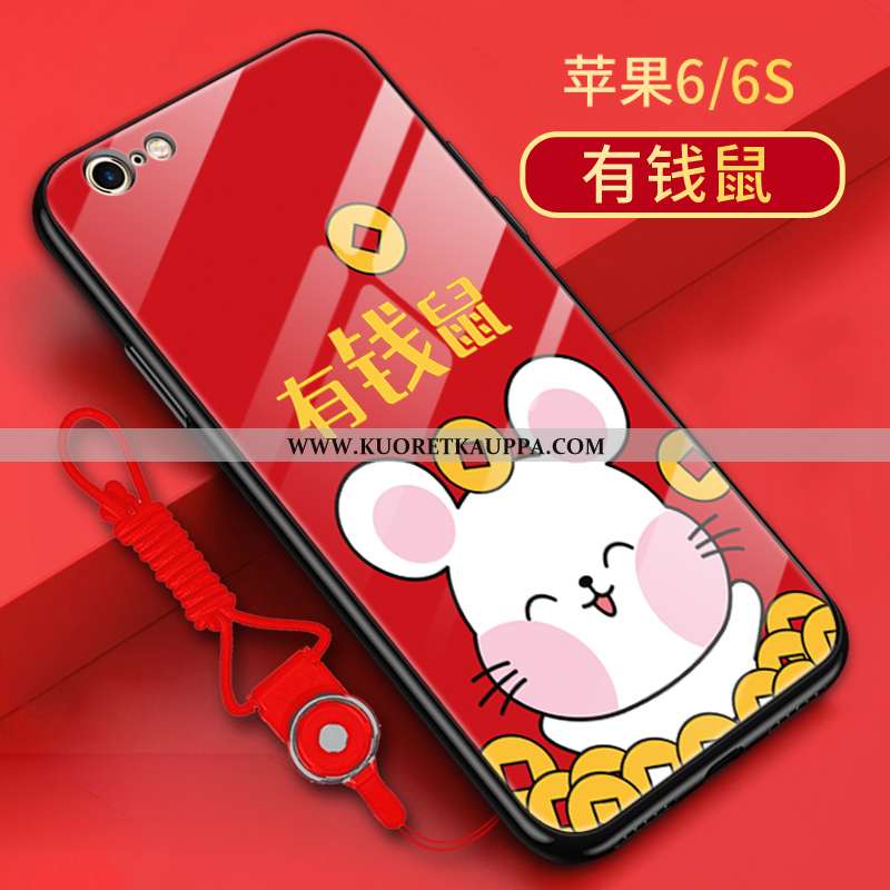 Kuori iPhone 6/6s Plus, Kuoret iPhone 6/6s Plus, Kotelo iPhone 6/6s Plus Suojaus Lasi Rotta Ihana Pu