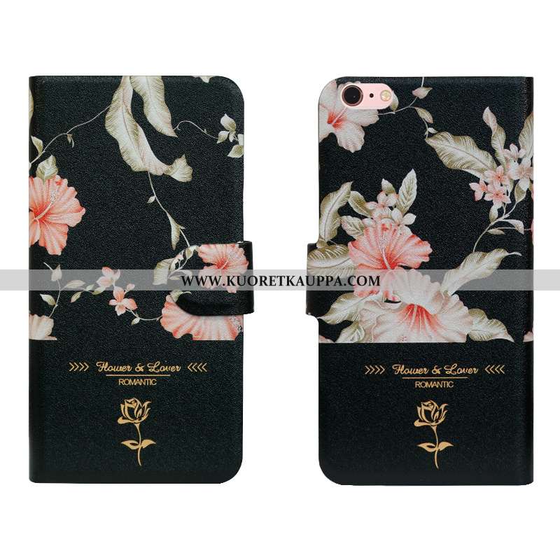 Kuori iPhone 7, Kuoret iPhone 7, Kotelo iPhone 7 Luova Suuntaus Puhelimen Uusi Nahkakuori Mustat