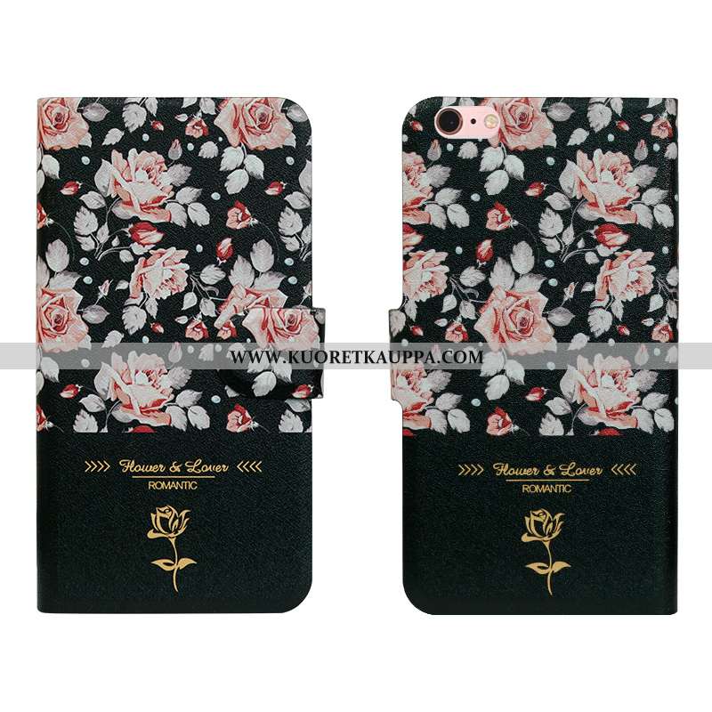 Kuori iPhone 7, Kuoret iPhone 7, Kotelo iPhone 7 Luova Suuntaus Puhelimen Uusi Nahkakuori Mustat