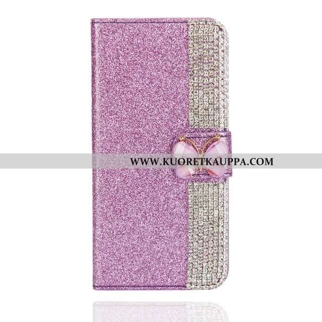 Kuori iPhone 7, Kuoret iPhone 7, Kotelo iPhone 7 Nahkakuori Musta Jauhe Puhelimen Mustat