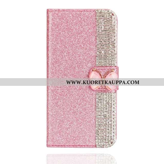 Kuori iPhone 7, Kuoret iPhone 7, Kotelo iPhone 7 Nahkakuori Musta Jauhe Puhelimen Mustat