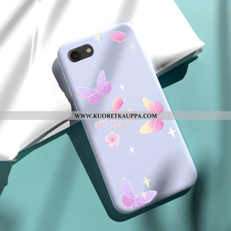 Kuori iPhone 7, Kuoret iPhone 7, Kotelo iPhone 7 Pehmeä Neste Suuntaus Jauhe Net Red Pinkki