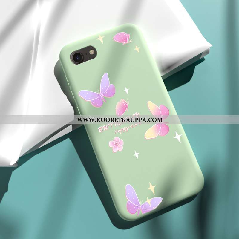 Kuori iPhone 7, Kuoret iPhone 7, Kotelo iPhone 7 Pehmeä Neste Suuntaus Jauhe Net Red Pinkki