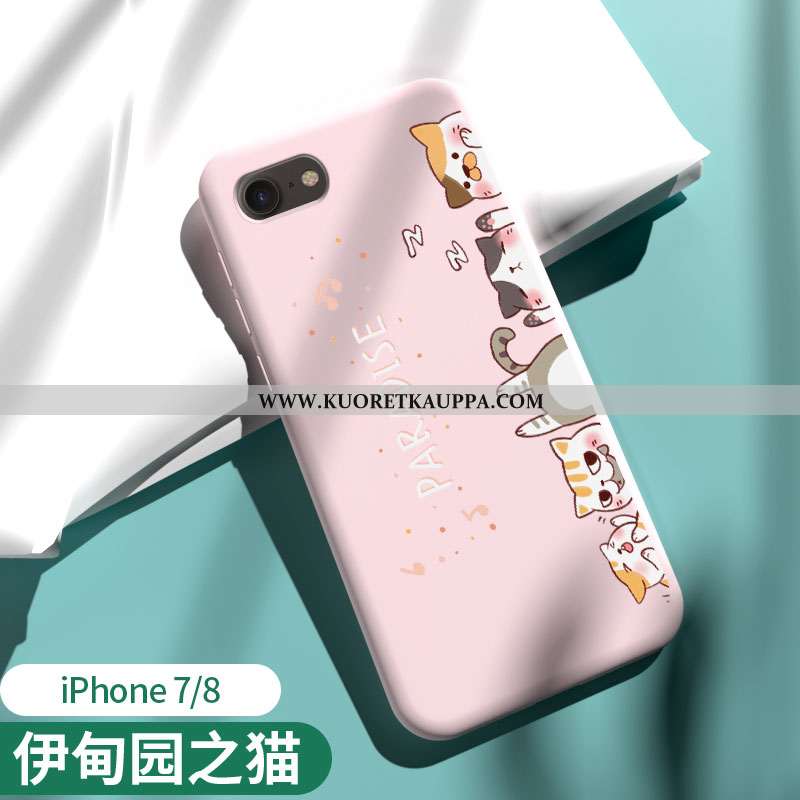 Kuori iPhone 7, Kuoret iPhone 7, Kotelo iPhone 7 Pehmeä Neste Valo Luova Net Red All Inclusive Vihre