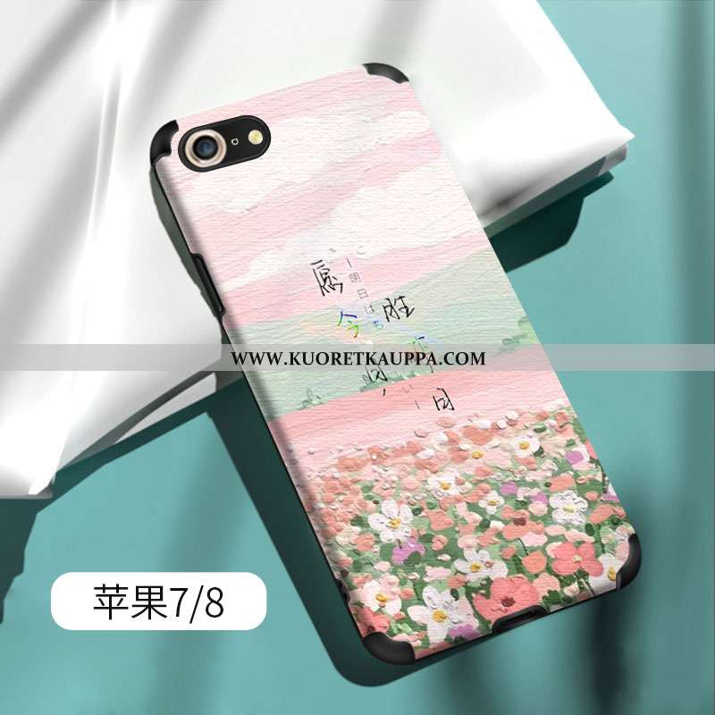 Kuori iPhone 7, Kuoret iPhone 7, Kotelo iPhone 7 Persoonallisuus Suuntaus Murtumaton Silikoni All In