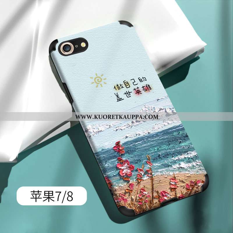 Kuori iPhone 7, Kuoret iPhone 7, Kotelo iPhone 7 Persoonallisuus Suuntaus Murtumaton Silikoni All In