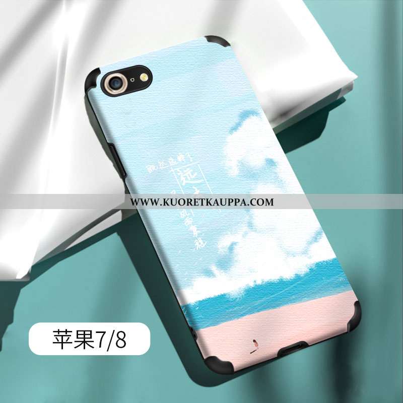 Kuori iPhone 7, Kuoret iPhone 7, Kotelo iPhone 7 Persoonallisuus Suuntaus Murtumaton Silikoni All In