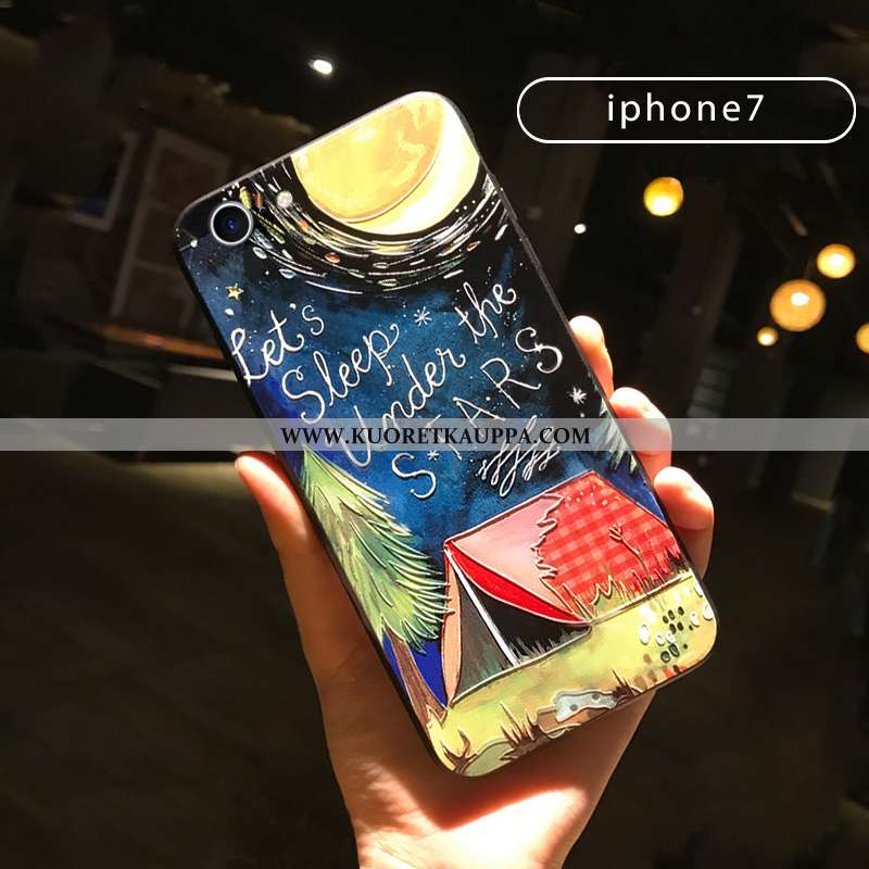 Kuori iPhone 7, Kuoret iPhone 7, Kotelo iPhone 7 Ripustettavat Koristeet Persoonallisuus Pehmeä Nest