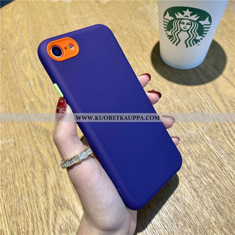 Kuori iPhone 7, Kuoret iPhone 7, Kotelo iPhone 7 Silikoni Pesty Suede Yksinkertainen All Inclusive P