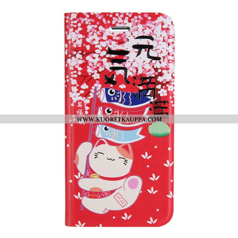 Kuori iPhone 7, Kuoret iPhone 7, Kotelo iPhone 7 Suojaus Nahkakuori Suuntaus Mustat