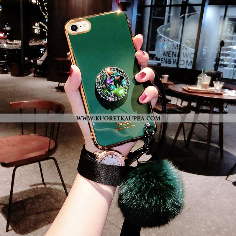 Kuori iPhone 7, Kuoret iPhone 7, Kotelo iPhone 7 Tila Luova Murtumaton Net Red Pinnoitus Vihreä