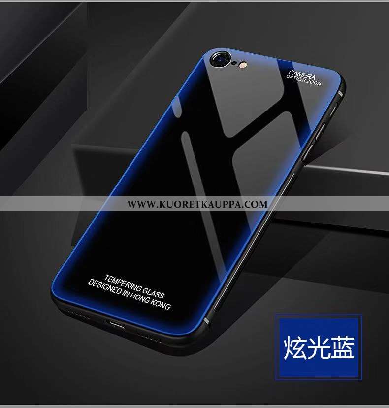 Kuori iPhone 7, Kuoret iPhone 7, Kotelo iPhone 7 Valo Silikoni Ultra Murtumaton Suojaus Sininen