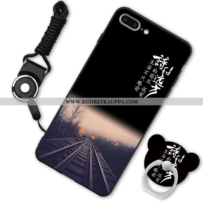 Kuori iPhone 7 Plus, Kuoret iPhone 7 Plus, Kotelo iPhone 7 Plus Luova Persoonallisuus Hemming Musta 