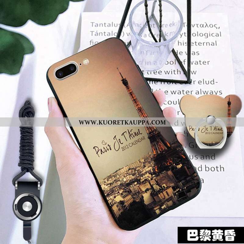 Kuori iPhone 7 Plus, Kuoret iPhone 7 Plus, Kotelo iPhone 7 Plus Pehmeä Neste Punainen Murtumaton Puh