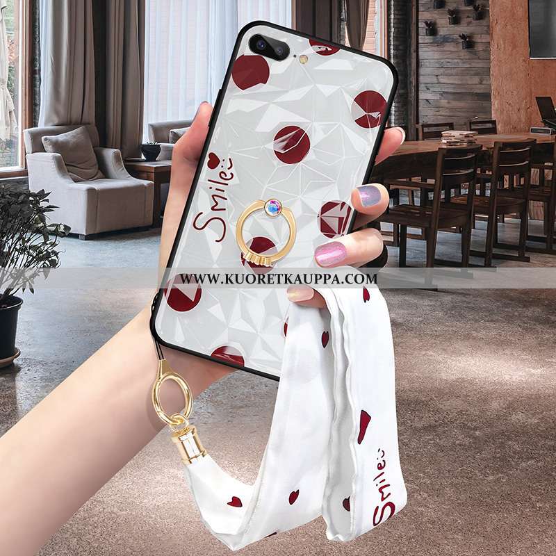 Kuori iPhone 7 Plus, Kuoret iPhone 7 Plus, Kotelo iPhone 7 Plus Pehmeä Neste Silikoni Pu Valkoinen R