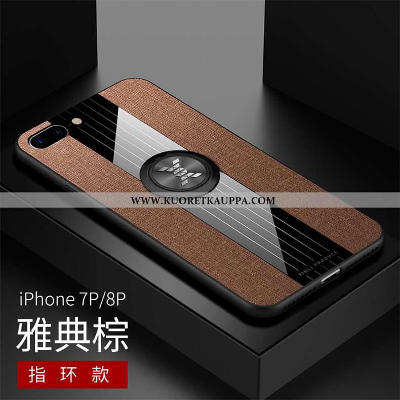 Kuori iPhone 7 Plus, Kuoret iPhone 7 Plus, Kotelo iPhone 7 Plus Persoonallisuus Kukkakuvio Punainen 