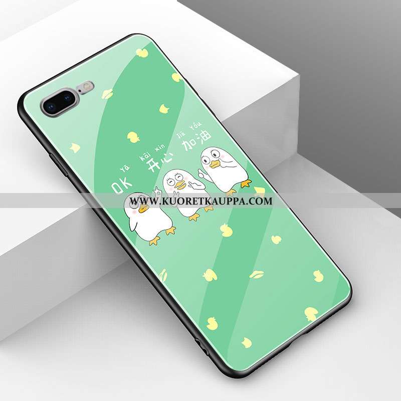 Kuori iPhone 7 Plus, Kuoret iPhone 7 Plus, Kotelo iPhone 7 Plus Suojaus Lasi Pu All Inclusive Murtum