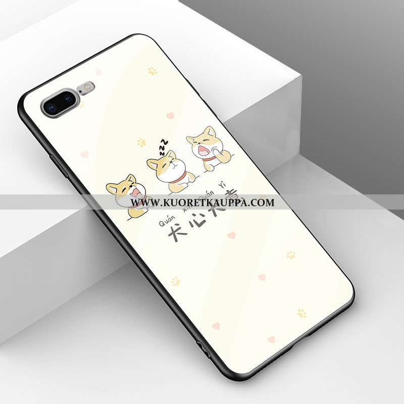 Kuori iPhone 7 Plus, Kuoret iPhone 7 Plus, Kotelo iPhone 7 Plus Suojaus Lasi Pu All Inclusive Murtum