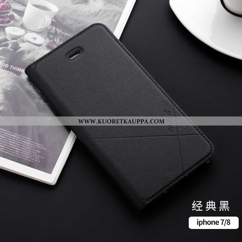 Kuori iPhone 7 Plus, Kuoret iPhone 7 Plus, Kotelo iPhone 7 Plus Suojaus Nahkakuori Uusi Silikoni Mur