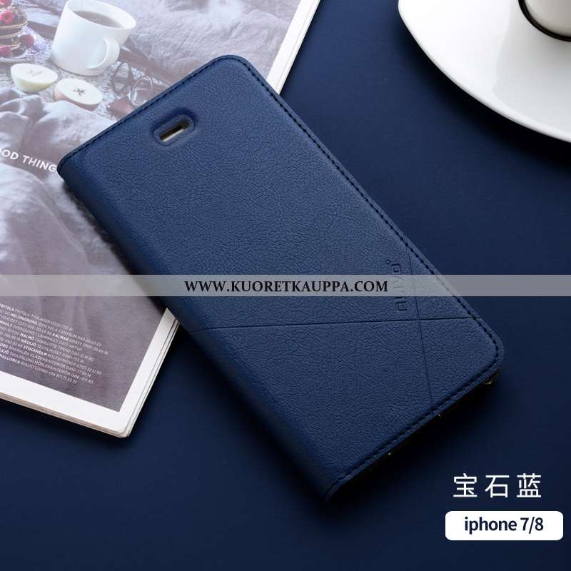 Kuori iPhone 7 Plus, Kuoret iPhone 7 Plus, Kotelo iPhone 7 Plus Suojaus Nahkakuori Uusi Silikoni Mur
