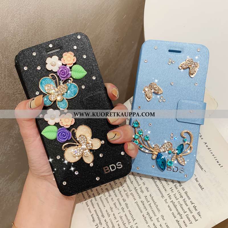 Kuori iPhone 7 Plus, Kuoret iPhone 7 Plus, Kotelo iPhone 7 Plus Suojaus Strassi Musta Mustat